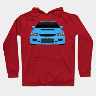 Evo IX light-blue Hoodie